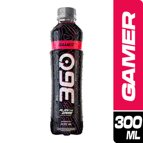 Bebida 360 Energy Drink GAMER botella 300 ml paquete 12 Un