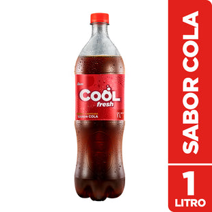 Gaseosa COOL FRESH Cola Botella 1 L Paquete 12 un