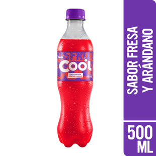 Gaseosa COOL MIX Fresa Berry Botella 500 ml Paquete 12 un
