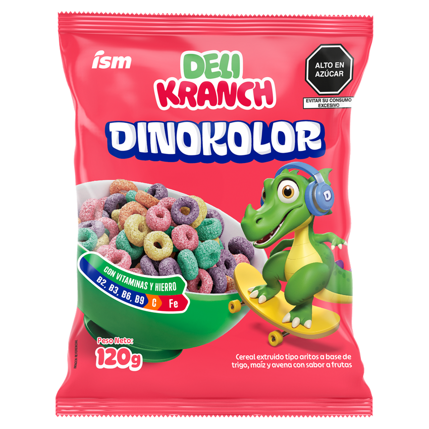 Cereal DELIKRANCH Dinokolor 120gr