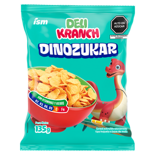 Cereal DELIKRANCH Dinozucar 135gr