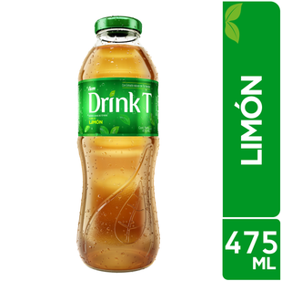 Bebida DRINK T Sabor Limón Botella 475 mL Paquete 6 un