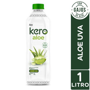Bebida Aloe KERO Uva Botella 1 L Paquete 6 un