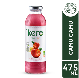 Jugo de Fruta KERO Camu Camu Botella 475ml Paquete 12 un
