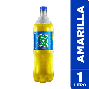 Gaseosa Kola Real Amarilla Botella 1 L Paquete 12 un