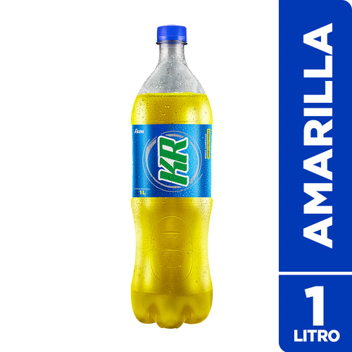 Gaseosa Kola Real Amarilla Botella 1 L Paquete 12 un