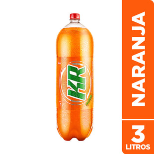 Gaseosa Kola Real Naranja Botella 3 L Paquete 4 un