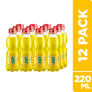 Gaseosa Kola Real Piña Botella 220 ml Paquete 12 un