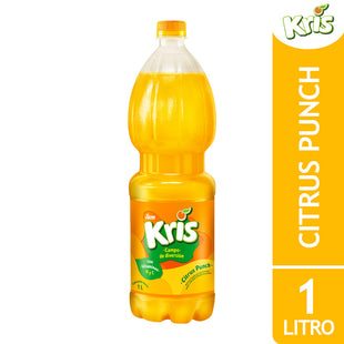 Jugo de Fruta KRIS CITRUS PUNCH Botella 1 L Paquete 12 un