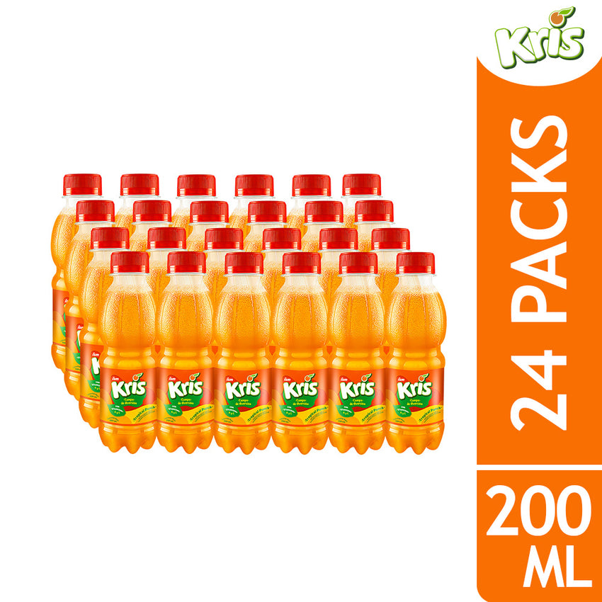 Jugo de Fruta KRIS TROPICAL PUNCH Botella 200 ml Paquete 24 un