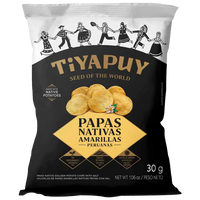Papas Nativas Amarillas TIYAPUY 30gr Tira 6 un
