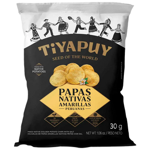 Papas Nativas Amarillas TIYAPUY 30gr Tira 6 un
