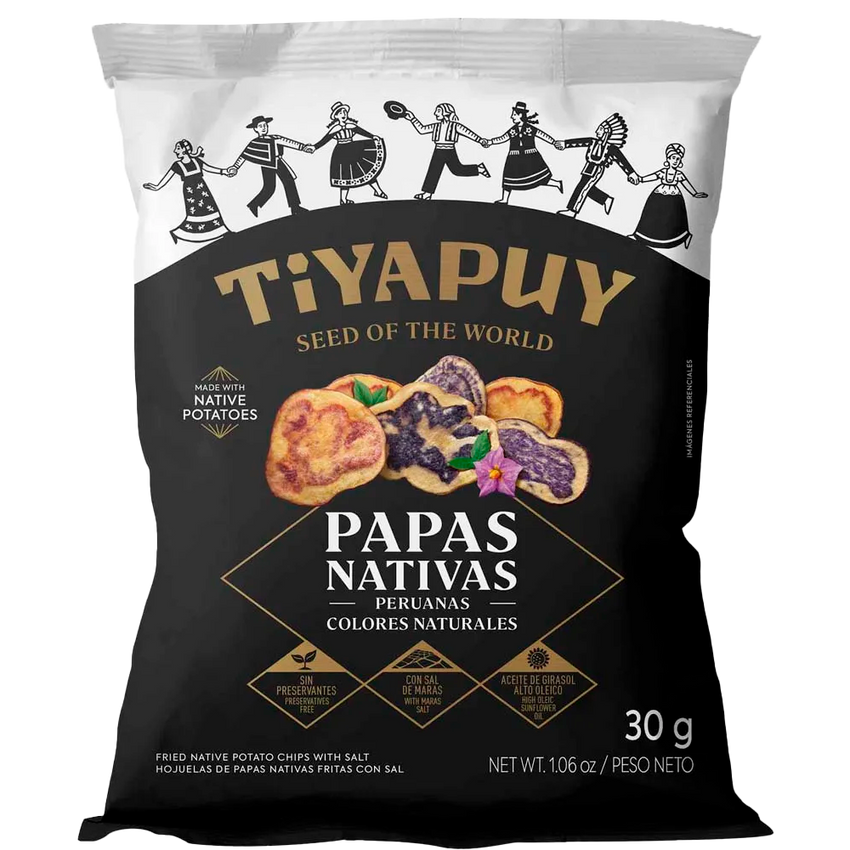 Papas Nativas Mixtas TIYAPUY 30gr Tira 6 un