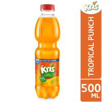 Jugo de Fruta KRIS TROPICAL PUNCH Botella 500 ml Paquete 12 un