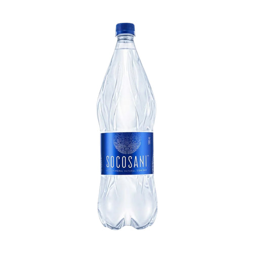 Agua Con Gas SOCOSANI Botella 1 L Paquete 12 un